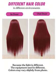 200% Density 34 Inch 13*4 Straight HD Transparent Lace Front Wigs With Baby Hair - Pre Plucked Pre Bleached Lace Frontal Wigs Glueless With Natural Hairline - Brazilian Virgin Pre Cutting Pre Pulling Pre Ironing Lace Closure Wigs Frontal Glueless - Wear And Go No Glue Needed No Skills Human Frontal Hair Wigs Glueless Weaves Wigs For Women Daily Use Blended Hair - SBUG/99J - View 11