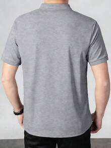 GRDR Men Polo Shirts - Light Grey - View 3