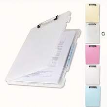 Caja de almacenamiento de carpetas tamaño A4, organizador de exámenes estudiantiles, portafolios de datos/música de gran capacidad con tablero de escritura - A4 - Ver 15