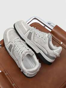 New Casual Sports Shoes For Men And Women, Styish And Breathable, Perfet For Outdoor Sports, $Hopping, Walking, Chrstmas, Irthdays, And As A Gift. - 銀色 - 查看 9