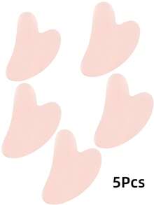 1件玉石刮痧按摩板，面部按摩工具，适用于面部、颈部、背部和身体 - 彩色 - 查看 22