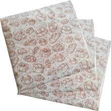 Alea 150 hojas papel encerado para hamburguesa, hot dog, papas a la francesa y forro para canastas (Baguette) - Cacerola - Ver 2