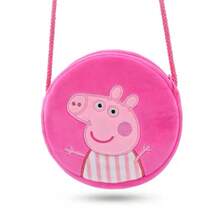 Hasbro Ba lô Peppa Pig, túi đeo chéo cho trẻ em mẫu giáo, tiểu học, nhà trẻ, thích hợp cho bé gái đi du lịch, quà Giáng sinh. - Nhiều màu - Xem 13