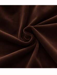 4/6pcs Chair Cover Stretch Brushed Velvet Medium-Back Chair Set Home & Hotel Conference Chair Covers - Multicolor - View 5