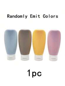 60ml Portable Moisturizing Lotion, Refillable Travel Bottle, Leak-Proof Makeup Water Container With Shower Puff, Suitable For Travel, Outdoor, Business - Multicolor - View 14