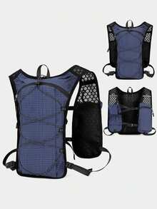 1pc Running Hydration Backpack, Lightweight Multifunctional Outdoor Sports Water Bag, Large Capacity Hiking Camping Backpack - Multicolor - View 6