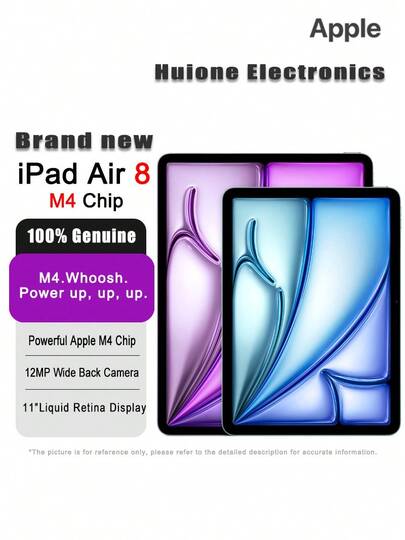 Apple 2026款iPad Air 11吋－搭載蘋果M4晶片、Liquid Retina顯示屏，電池續航力更長。是工作、學習和創作的理想選擇。