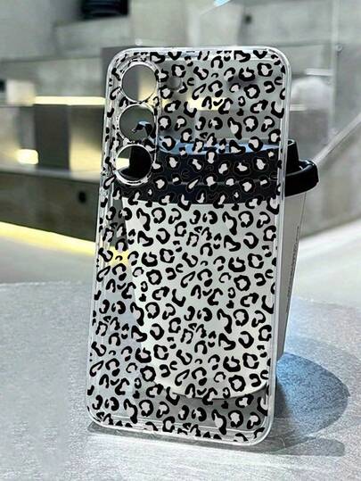 1pc Thick Leopard Print Colorful Protective Phone Case, Compatible With Samsung Galaxy S26/S26 PLUS/S26 Ultra, S25/S25 PLUS/S25 Ultra, A17, A07, A16, A36, A26, A56, A50, A12, A32, A52, A72, A51, A21S, A13, A14, S24/S24 PLUS/S24 Ultra, S22, A52, A53, A54, A55, 11/12 Pro/12/12X/13 Pro/14 Pro/15 Pro, 10/9/Note 9/12C/Note 11 Pro/Note 8 Pro
