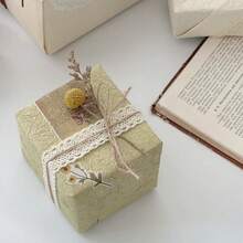 Gift Wrapping Ribbon, Stationery Set Holiday Packaging Ribbon - A - View 3