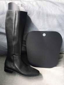 1 Pair Tall Boot Plastic Shaper, Anti-Wrinkle & Deformation, Elastic Tall Boot Support, Suitable For Women, Durable & Lightweight Boot Holder To Prevent Creasing & Collapsing, Fits Over-The-Knee & Knee-High Boots, Wardrobe Storage & Seasonal Organization; Practical Valentine's Day Shoe Care Gift For Girlfriend, Partner Or Lady - View 3