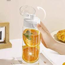 1 pièce Bouteille d'eau de sport étanche 780 ml, indispensable pour la rentrée scolaire - Restez hydraté toute la journée, énergique, parfait pour le yoga d'été, les sports, réutilisable, avec marqueur de temps, inspirant, bouteille d'eau de fitness, mug de voyage, bouteille d'eau en plastique portable, ustensile de boisson, cadeau parfait pour Halloween et Noël pour les adultes et les étudiants - Multicolore - Voir 6