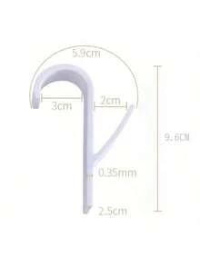 1/5/10pcs Bathroom Towel Heated Hooks, Bathrobe Hooks, Heating Element Hooks, Bathroom Racks, Clothes Hooks, Loose Accessories, Heating Element Hooks, Cylindrical Heating Element Clothes Hooks, Easy-Install Wall-Mounted Clothes Hooks, Space-Saving, Durable Bathroom Towel Heated Hooks, Can Hang Bathrobes, Clothes And Towels, No Drilling Required - Multicolor - View 6