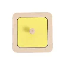 Rompecabezas de formas geométricas de madera - Combinación de cuadrado y triángulo, diseño de espejo con asa, juguete para el desarrollo de habilidades motoras finas de los niños, juego de gestión de la cognición emocional, regalo para Halloween, Navidad, Acción de Gracias, cumpleaños - Multicolor - Ver 14