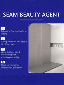 Ceramic Tile Grout, Household Kitchen & Bathroom Waterproof Anti-Mold Tile Filler Sealant - A - View 7