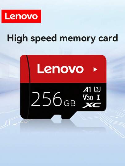  Lenovo Speicherkarte 32GB 64GB 128GB 256GB 512G U3 Mini SD Karte Klasse 10 TF Flashkarte Micro Tf SD Karten Speicherkarte für Handy PC Kopfhörer Lautsprecher HD Kamera PSP SD Adapter