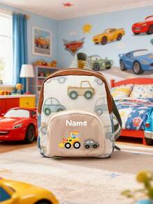 Chiếc balo mini đa năng tiện dụng này có họa tiết xe hơi hoạt hình dễ thương, và có thể được tùy chỉnh với tên cá nhân hoặc lời chúc mừng ngày lễ. Bạn có thể tùy chỉnh tên, chữ cái, số may mắn độc đáo, v.v. Rất phù hợp cho du lịch, khiêu vũ, tập thể dục, làm quà tặng cho bạn bè, sinh nhật con gái, quà lưu niệm, Giáng sinh, Năm mới và mùa tựu trường. - Nhiều màu - Xem 19
