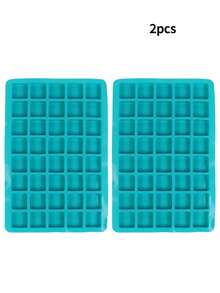 1个/2个/3个焦糖糖果模具，40孔方形硅胶模具，适用于制作巧克力、糖果、冰块、软糖、甘纳许、果冻、松露巧克力 - 彩色 - 查看 15