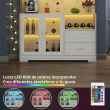 Freestanding Wine Racks & Cabinets - White - View 7