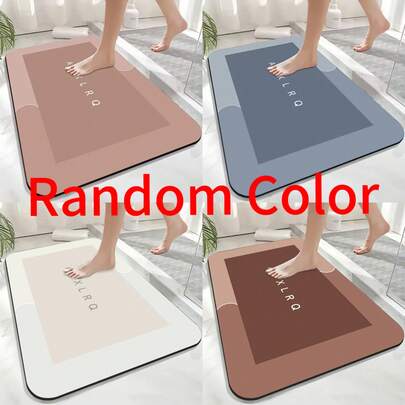 belibuy [Quick-Drying, Non-Slip Bath Mat] Quick-Drying, Non-Slip And Highly Absorbent Bath Mat – Elegant, Textured Design, Suitable For Bathrooms And Kitchens.