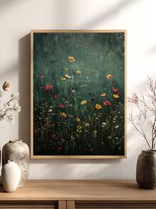 Tranh treo tường cánh đồng hoa dại, tranh phong cảnh thực vật cổ điển, trang trí hoa, tranh canvas phong cách trang trại hiện đại, tranh in trên vải hình cánh đồng hoa, món quà lý tưởng cho bạn bè, tranh trang trí phòng ngủ, trang trí phòng khách, trang trí văn phòng, trang trí nhà bếp, trang trí phòng tắm, tranh treo tường, trang trí nhà cửa, trang trí phòng, tranh canvas treo tường, áp phích, tranh treo tường có khung, khung tùy chọn. - A - Xem 4