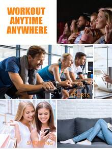 AXH. 可充电臀部按摩器、智能臀部按摩器、臀部贴片、臀部增大、臀部提拉、健身贴片、家用设备、臀部塑形训练器 - 黑色 - 查看 4