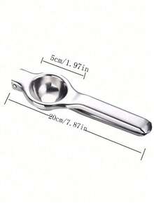 1 buah Alat Pemeras Jeruk Manual Stainless Steel dengan Pemisah Ampas, Alat Pemeras Jeruk Genggam, Cocok untuk Ruang Tamu dan Dapur, Tidak Membutuhkan Listrik - MultiWarna - View 10