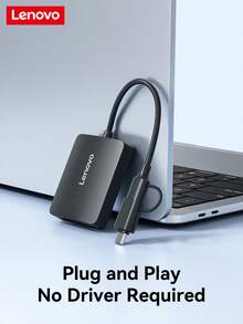 Lenovo 4-in-1 Multi-Kartenleser, unterstützt CF/MS/SD/TF-Speicherkarten, High-Speed USB 3.0-Schnittstelle, langanhaltend, treiberfrei Plug and Play, Multi-System kompatibel für einfaches Foto- und Dateimanagement. - Übersicht 2
