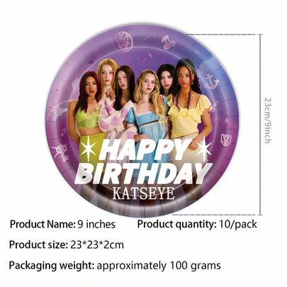 Este juego de vajilla desechable de 50 piezas para niñas incluye 10 platos de cena, 10 platos de postre, 10 vasos de papel y 20 servilletas. Este práctico juego de vajilla es perfecto para acampar, picnics, barbacoas de jardín, baby showers, bodas y fiestas de cumpleaños.