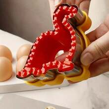 1pc Reusable Stainless Steel Sandwich Mold In Dinosaur, Star, Bear Shapes, Suitable For Breakfast And Lunch Sandwich Maker And Cutter - Multicolor - View 10