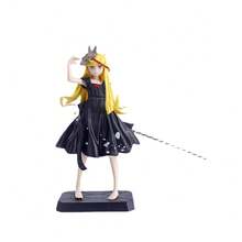 Anime Oshino Shinobu Figure, Black & White Dress, Prajna Mask, Kokoro Watari Monogatari Model, Desktop Ornament - Shinobu Oshino: Váy đen - Xem 5