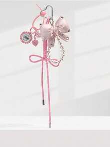 New Baroque Style Bow Knot Keychain, Delicate And Elegant Girl Style Bag Charm - Multicolor - View 6