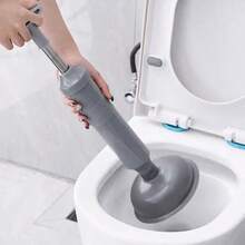 1pc Toilet Plunger Plunger Drain, Unclog Toilet Plunger, Suction Toilet Bowl Suction Clog - A - View 11