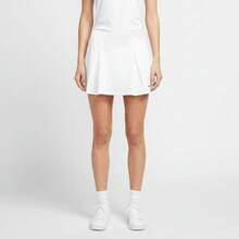 Nike 女式 AS W NK DF NGC 裙子 荷叶边针织迷你裙 IH0516-133 - 白色 - 查看 1