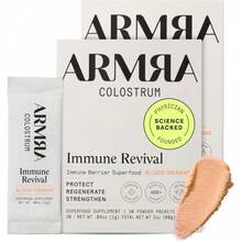 ARMRA Polvo de Calostro | Sin sabor | Salud intestinal y hinchazón | Piel y cabello | Keto, sin gluten y sin grasa | 30 porciones - 30 porciones (paquete de una) - Ver 10