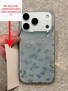 Stylish Vortex Blue Small Fish Phone Case Compatible With IPhone 17ProMax 17Pro 17 16 15 14 13 12 Pro Max 11 Laser Cases Shockproof Back Cover - Small Fish - View 8