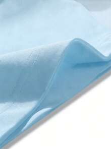 Treasured Memories White Oversized T-Shirt - Sky Blue - View 4