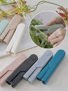 Rose Thorn Stripper, Stem & Leaf Thorns Remover, Portable Gardening Tool, Rose Stem Thorn Stripper, Stem Cleaner, Plastic Stem Peeler, Rose Leaf Trimmer, Suitable For Home Garden, Flower Shop, Floral Arrangement - Multicolor - View 7