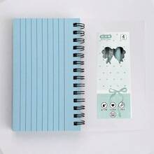 Tear-Off Spiral Notebook Memo Pad Note Book + Word Notebook - Multicolor - View 14