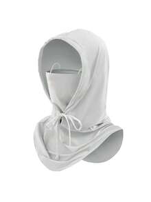 1pc Women's Ice Silk Full Face Sun Protection Mask Hat, Neck Gaiter All-In-One, Suitable For Daily Outings, Spring Trips, Cycling, Blocking UV Rays - Multicolor - View 5