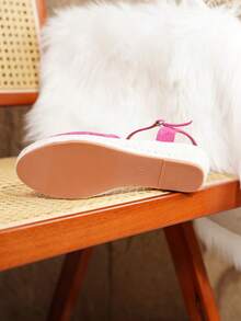 Sandal đế xuồng bằng dây thừng màu mơ, thoải mái, chống trơn trượt dành cho nữ, thích hợp cho kỳ nghỉ xuân và hè. - Màu Hồng Tươi - Xem 4