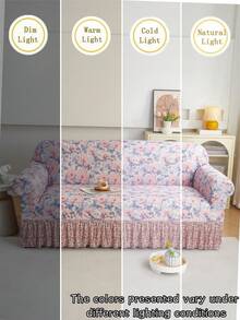1 chiếc váy phủ ghế sofa trang trí chống trượt, co giãn, làm từ vải lụa sữa, thích hợp cho Ngày của Mẹ, mùa cưới, họa tiết hoa, màu sắc nhẹ nhàng và tươi mát, màu sắc phong phú, thân thiện với thú cưng, chống bụi, có các kích cỡ 1/2/3/4 chỗ ngồi, phù hợp hoàn hảo cho mọi mùa. - Nhiều màu - Xem 6