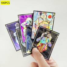 100个2.36*3.15英寸可重复密封铝箔拉链袋，酸味糖果软糖零食包装袋，激光全息3D卡通图案密封袋，带透明窗口，可食用防异味拉链袋 - 彩色 - 查看 12