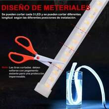 45cm Par Tira Led Drl Flexible Direccional Secuencial Auto - A - Ver 6