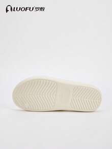 luofu 女士新款拖鞋沙滩凉鞋度假休闲时尚拖鞋夏季EVA平底鞋室内家居防滑拖鞋 - 杏色 - 查看 6