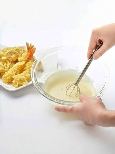 1 قطعة خلاط زبدة يدوي مزدوج الرأس من الفولاذ المقاوم للصدأ، ملعقة خلط من الفولاذ المقاوم للصدأ، خلاط ميسو، خلاط صلصة، كوب قياس مزدوج الرأس، خلاط حليب، أدوات خبز إبداعية، أدوات مطبخ، خفاقة بيض، مناسب لخلط البيض والحليب والقهوة والدقيق، مناسب للمطاعم والمطابخ والنزهات والديكور المنزلي، هدايا للنساء والرجال، هدايا صغيرة