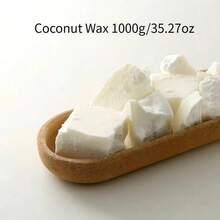 1000克天然椰子蜡 - 高品质蜡烛制作原料，适用于婚礼、复活节、DIY香薰蜡烛、大豆蜡混合、罐装蜡烛填充、批发零售、家居装饰 - 1PC - 查看 8