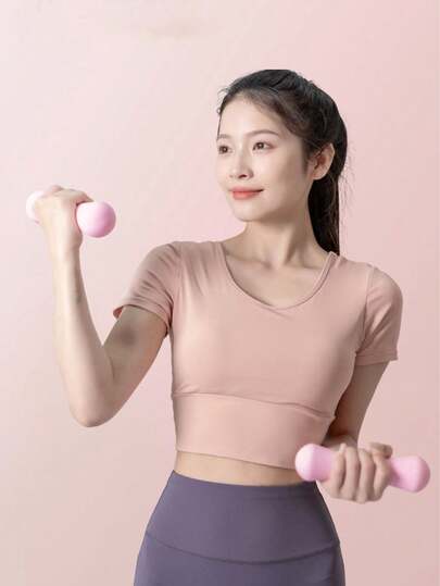 Tạ tay bọc nylon đặc, chống trượt và bền bỉ, thích hợp cho nam, nữ, thanh thiếu niên, nhân viên văn phòng, tập luyện trong nhà và ngoài trời như chống đẩy, squat, yoga, nâng chân, cầu mông, cardio và tập luyện sức mạnh, dụng cụ tập gym tại nhà.