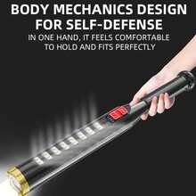 High-Intensity Flashlight, USB-Rechargeable Outdoor Cross-Border Flashlight, COB Patrol, TDHE Baseball Bat - Flashlight - View 6