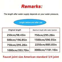 25FT-150FT Garden Hose Expandable Magic Water Pipes Home Garden Daily Watering Tools High-Pressure Car Wash Cleaning Water Gun ﻿ - A - View 2