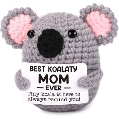 1PC Funny Koala Mom Gifts From Daughter Son, Birthday Mothers Day Easter Basket For Mom, I Love You Moms Mother In Law Mama Bonus Step Present, Small...